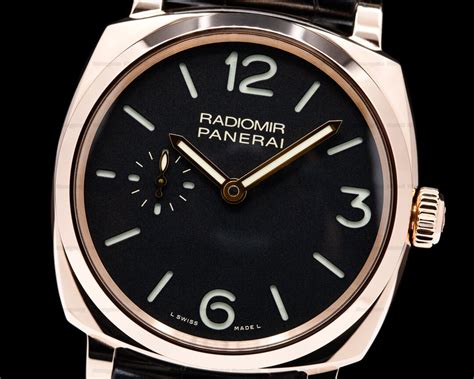 panerai radiomir rose gold 42mm|Panerai Rose gold Watches .